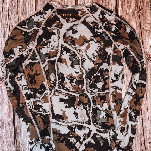 First Lite Merino Wool Lightweight Crew Size XS - Picture 2 of 4